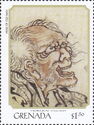 "Self-portrait- Head of Old Man"