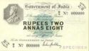 2 Rupees 8 Annas