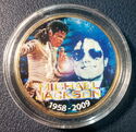 50 Cents / Half Dollar (Micheal Jackson 1958-2009)