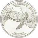 50 Colones (Coral Reef - Loggerhead turtle)