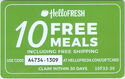 Hello Fresh - 10 FREE Meals