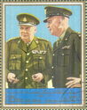 Dwight D. Eisenhower and Winston Churchill