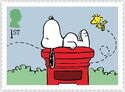 Snoopy Sleeping on Doghouse
