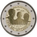 2 Euro (150th anniversary of the birth of Guglielmo Marconi)