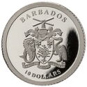 10 Dollars (35th anniversary of the Mexican Platinum Libertad - No date)