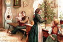 Christmas Card. Carl Hedelin