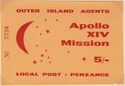 Apollo 14 Mission Outer Island Agents Local Post