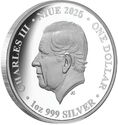 1 Dollar (Portraits of Power - Elizabeth II & Charles III)