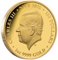 100 Dollars (Portraits of Power - Elizabeth II & Charles III)