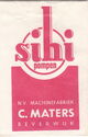 Sihi pompen n.v. Machinefabriek C. Maters