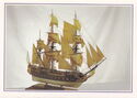Model of the sailing ship "The Amphion"