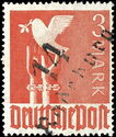 American-British-Soviet Occ. (Trizone) Mi: 961 - overprinted