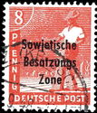 Overprint: Sowjetische Besatzungs Zone