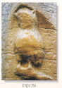 The Owl, symbol of Dijon, sculpted on the Church of Notre Dame