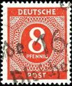 American-British-Soviet Occ. (Trizone) Mi: 917 - overprinted