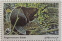 切手:-Eurasian-Beaver (Castor-fiber),-Ångermanland-(スウェーデン:シンデレラ切手)