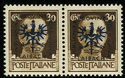 Italian Overprints - "Provinz / Laibach / Ljubljanska / Pokr