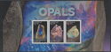 Opals Minisheet, Domestic Mail