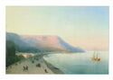Ivan Aivazovsky (1817-1900). View of Yalta. 1895
