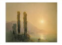Ivan Aivazovsky (1817-1900). Sunrise at the shores of Yalta. 1864