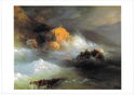 Ivan Aivazovsky (1817-1900). Shipwreck. 1876