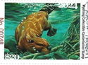 切手:-Beaver-(Castor-canadensis)-(ワイオミング-(WY):-収入印紙)