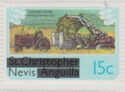 Sugar Cane Harvesting - overprinted