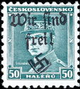 General Milan Rastislav Štefánik, overprinted