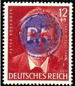 Print on German Empire stamp