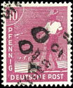 American-British-Soviet Occ. (Trizone) Mi: 954 - overprinted