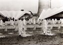 Fountains at the TV tower, Berlin