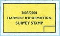 Harvest Information Survey Stamp