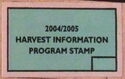 Harvest Information Program Stamp