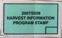 Harvest Information Program Stamp