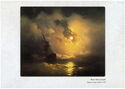 Ivan Aivazovsky. Storm at sea at night. 1849