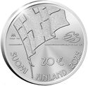 20 Euro (Finland-Sweden Athletics International 100 years)