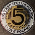 5 złotych / I LOVE POLAND