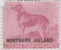 Ireland stamp overprinted "NORTHERN IRELAND"