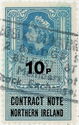 Queen Elizabeth II Contract Note 10p