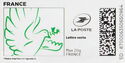 Green Peace Dove. Redesign with laposte logo