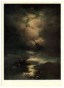 Ivan Aivazovsky. Storm on the North Sea. 1865