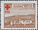 Charity stamp (Red Cross week)