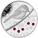 20 Dollars (Chickadee -Winter Berry)