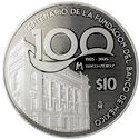 10 Pesos (100th Anniversary of the Bank of Mexico)