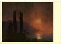 Ivan Aivazovsky. Sunrise off the coast of Yalta. 1864