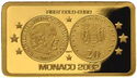 100 CFA Francs (History of Gold Euros - Monaco)