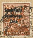 Overprint: Sowjetische Besatzungs Zone