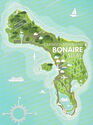 Map of Bonaire