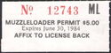 Muzzleloader Permit