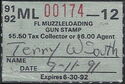 Muzzleloading Gun Stamp